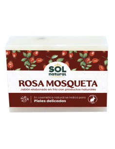 Jabon de rosa mosqueta 100g Sol Natural